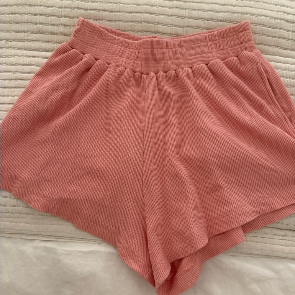 Daily Drills Dusty Rose Thermal Resort Shorts XS/S